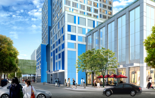 Illustration for article titled This Icy Blue Tower Will Be New Jersey's Tallest Residential Building